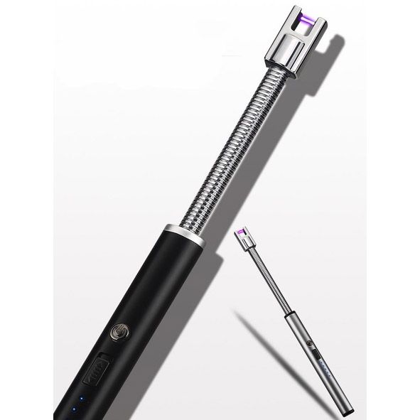 Зажигалка электрическая BBQ Lighter импульсная плазменная ветрозащитная USB зажигалка для газовой плиты