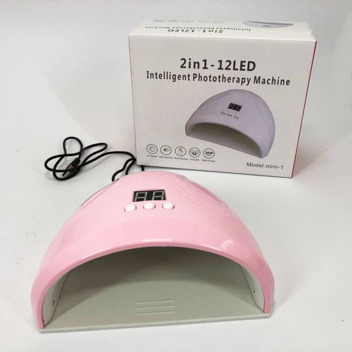 Сушилка для ногтей 36w FD 258 Beauty Nail, Лампа для сушки гель-лака дома, Универсальная лампа для сушки гель лака