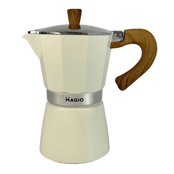 Гейзерная кофеварка Magio MG-1008 300 мл, кофеварка для индукционной плиты, гейзерная турка для кофе