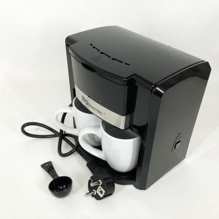 Капельная кофеварка Domotec MS-0708 500 Вт с двумя чашками