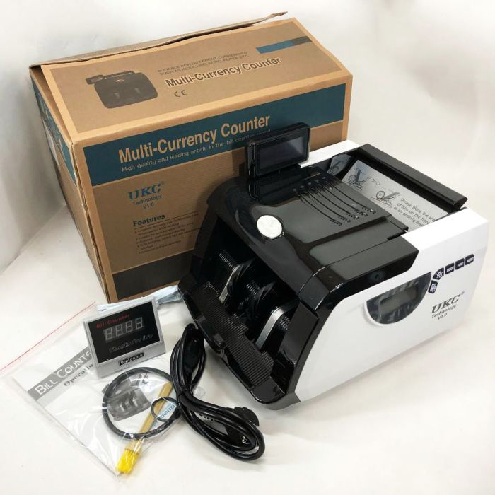 Счетная машинка для денег, счетчик банкнот Bill Counter GR-6200 c детектором UV, проверять деньги