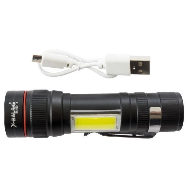 Фонарь тактический Bailong BL-520 T6 светодиодный на аккумуляторе, карманный мини фонарь, ручной мощный