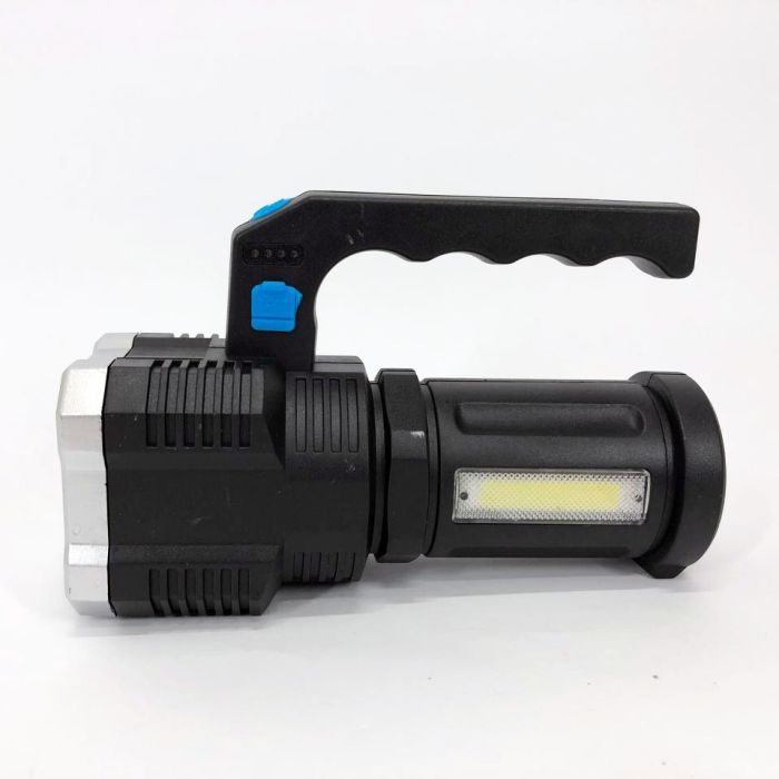 Фонарь светодиодный ручной переносной BL-X510-4LED+COB, светодиодный ручной аккумуляторный портативный