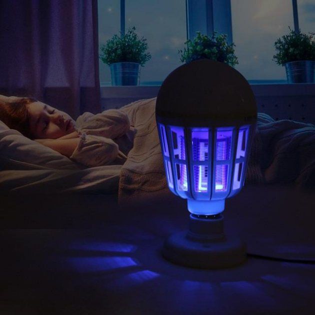 Светодиодная лампа приманка для насекомых Zapp Light, электрическая ловушка для насекомых, противомоскитная лампа от комаров