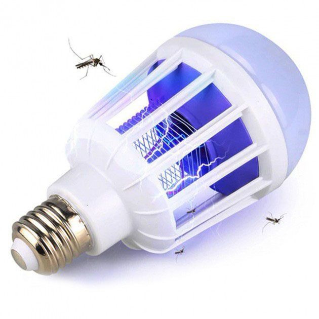 Светодиодная лампа приманка для насекомых Zapp Light, электрическая ловушка для насекомых, противомоскитная лампа от комаров