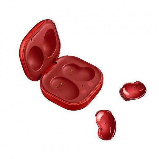 Беспроводные наушники с сенсорным управлением SAMSUNG Galaxy Buds Live. Цвет: красный