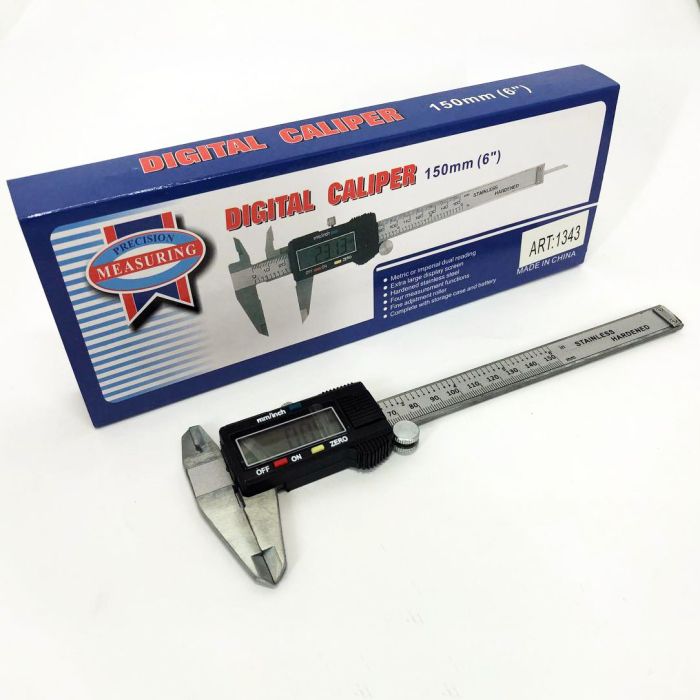 Электронный цифровой Штангенциркуль Digital Caliper 0-150 мм с LCD дисплеем в кейсе микрометр электронный