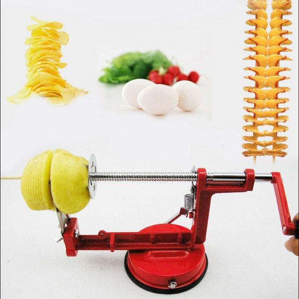 Машинка для резки картофеля спиралью SPIRAL POTATO SLICER