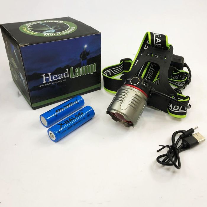 Супер мощный фонарь налобный Police BL-A17-P50 MICRO USB, Мощный фонарик светодиодный на голову