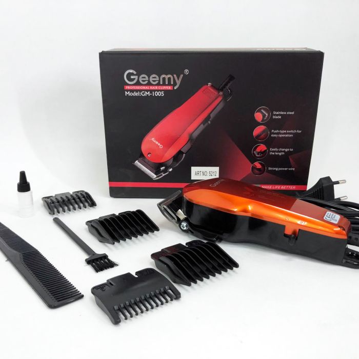 Машинка для стрижки GEMEI GM-1005, машинка для стрижки для дома, машинка для стрижки мужская