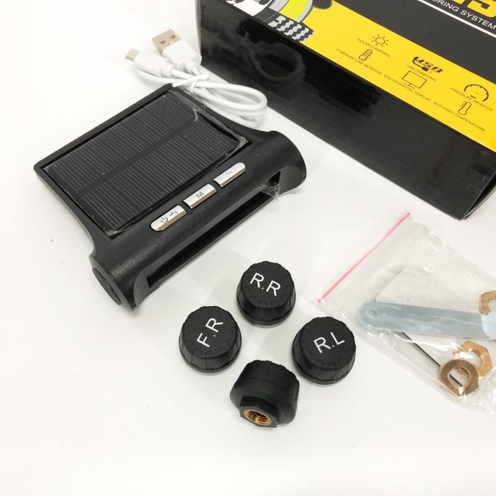 Система контроля давления в шинах TPMS+SOLAR внешние датчики