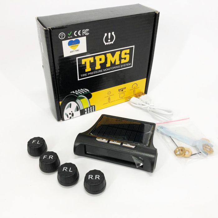 Система контроля давления в шинах TPMS+SOLAR внешние датчики