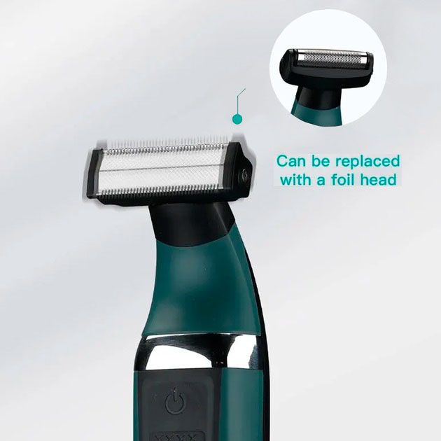 Электробритва VGR V-393 Shaver профессиональная водонепроницаемая, машинка мужская для бритья