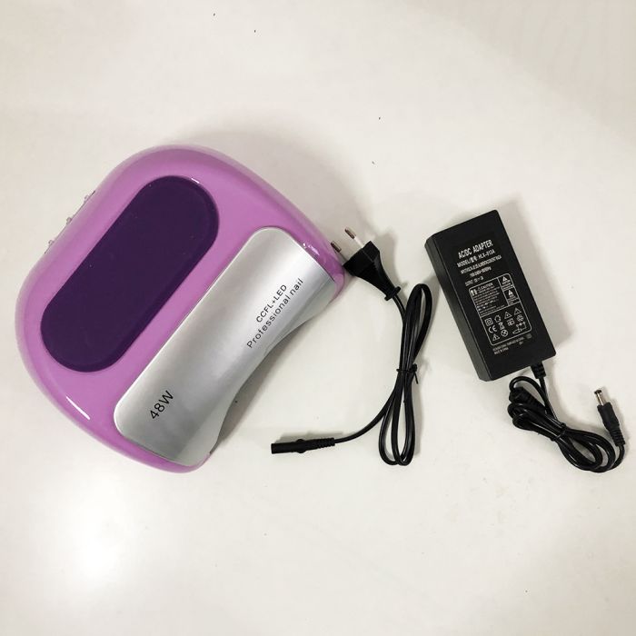 Гибридная лампа для ногтей Beauty Nail CCFL+LED 48W K18, Светодиодная сушилка для лака. Цвет: фиолетовый