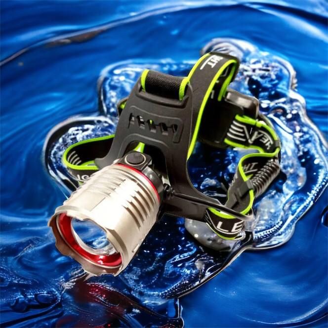 Супер мощный фонарь налобный Police BL-A17-P50 MICRO USB, Мощный фонарик светодиодный на голову