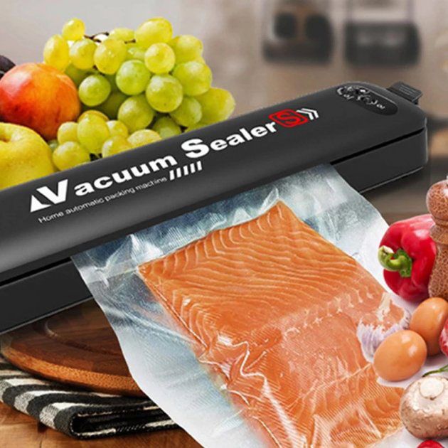 Вакуумный упаковщик VACUUM SEALER LP-11 (S+) новая модель две кнопки. Цвет: белый