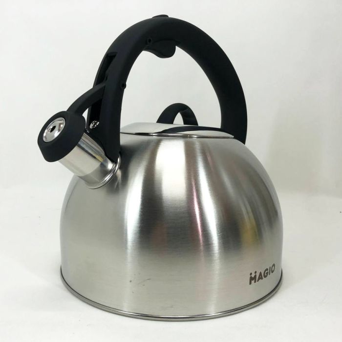 Чайник Magio MG-1192 2.5 л со свистком, металический чайник из нержавейки, чайники для плит