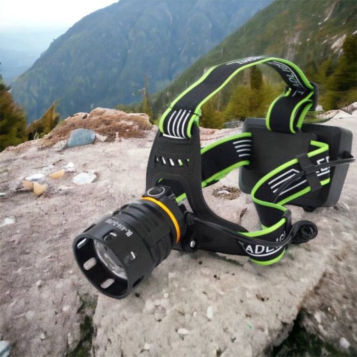 Супер мощный фонарь налобный Police BL-A14-3-P90 MICRO USB, мощный налобный фонарь для рыбалки наголовный