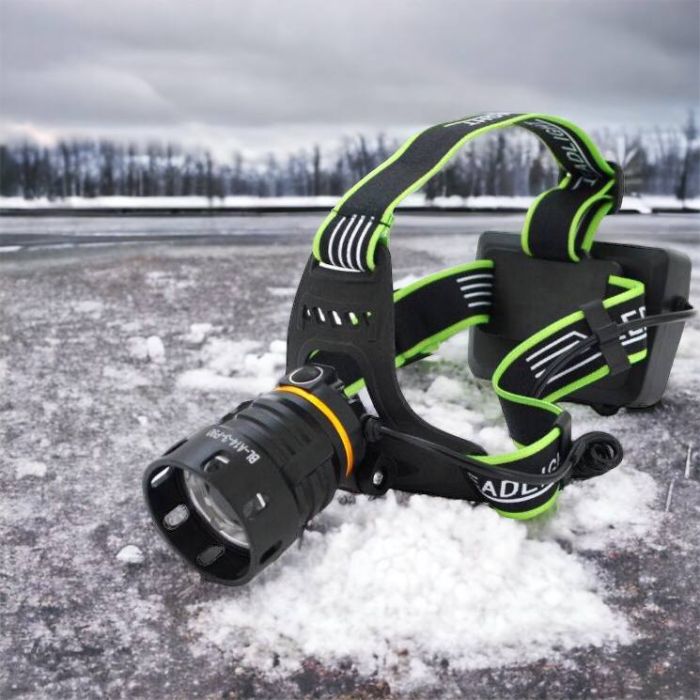 Супер мощный фонарь налобный Police BL-A14-3-P90 MICRO USB, мощный налобный фонарь для рыбалки наголовный