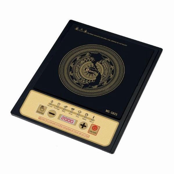 Настольная плита Domotec MS-5833 Однокомфортная Индукционная, электроплита 2000 вт, плита домашняя