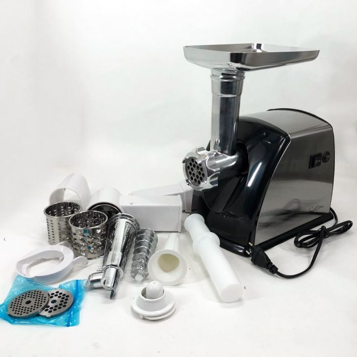 Мясорубка Suntera SMG-5454SS, Кухонная мясорубка, Мясорубка электрическая металл, Мясорубка-соковижималка