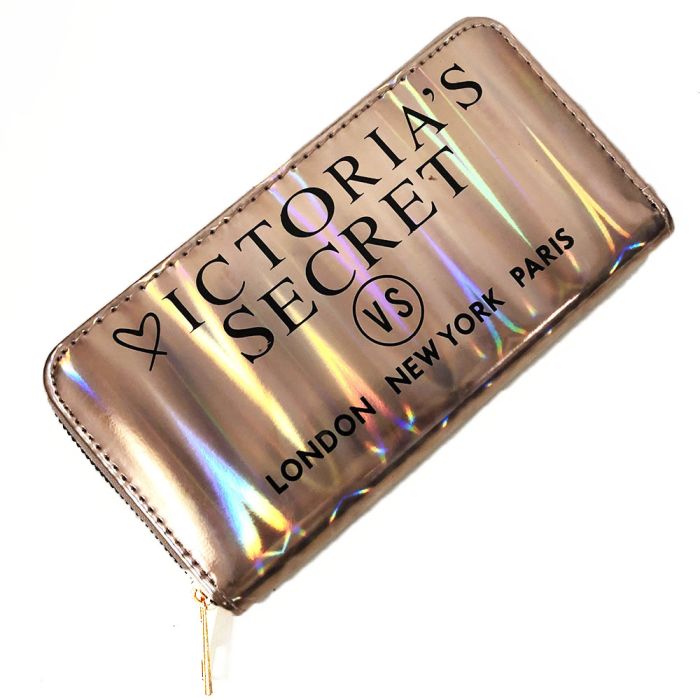 Кошелек женский Victoria's Secret. Цвет: бежевый