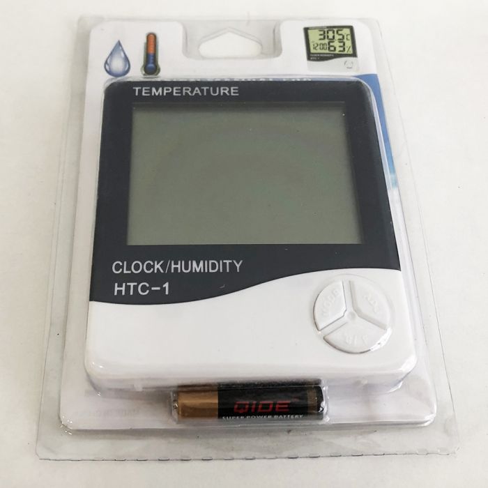 Термогигрометр Generic HTC-1 часы будильник метеостанция, Термометр гигрометр в любом месте