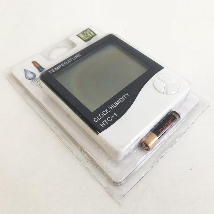 Термогигрометр Generic HTC-1 часы будильник метеостанция, Термометр гигрометр в любом месте