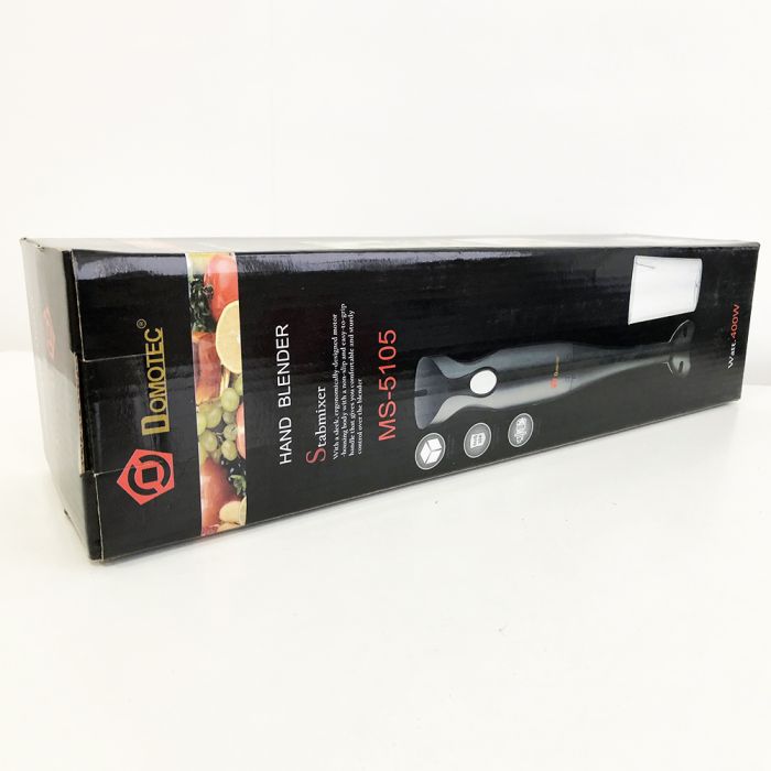 Блендер DOMOTEC MS-5104 400 Вт, Блендер погружной электрический, Блендер для дома, Портативный блендер