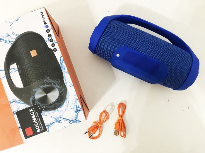 Колонка JBL BOOMBOX Mini (аналог). Цвет: синий