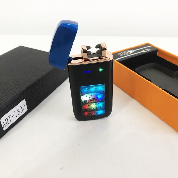 Зажигалка импульсная USB ZGP-70, аккумуляторная зажигалка, зажигалка с зарядкой, ветрозащитная зажигалка