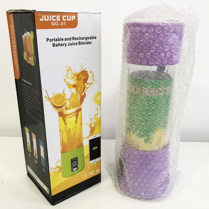 Блендер Smart Juice Cup Fruits USB. Цвет: фиолетовый