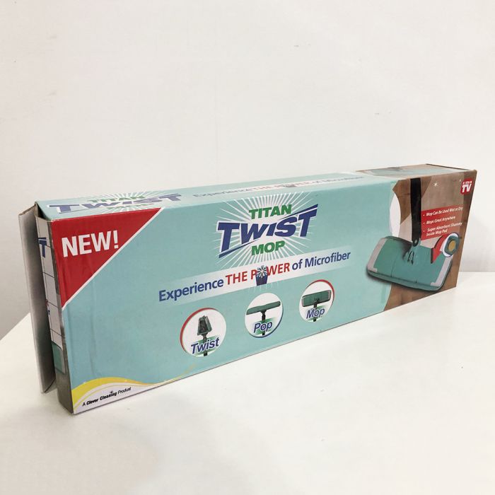 Универсальная поворотная швабра Titan Twist Mop с системой отжима