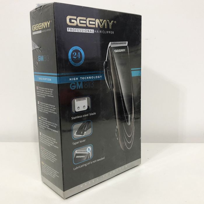 Проводная профессиональная машинка для стрижки волос GEMEI GM-813, машинка для стрижки волос домашняя