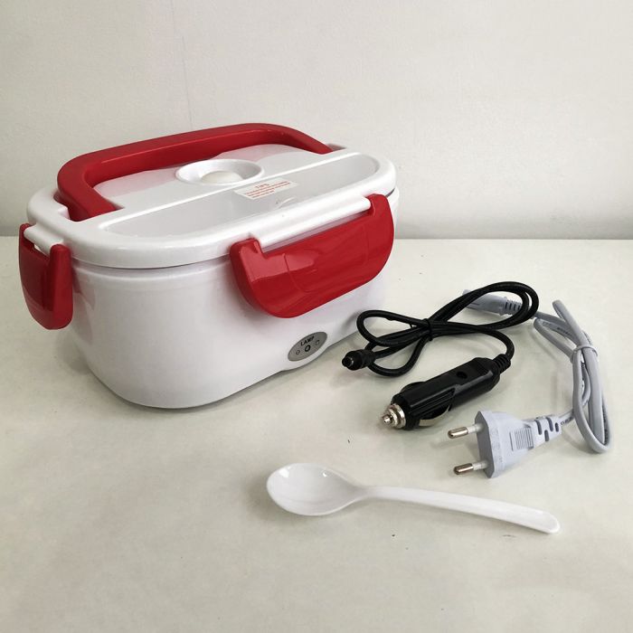 Ланч бокс электрический с подогревом Lunch Heater 220 V Pro, ланч бокс от сети. Цвет: розовый
