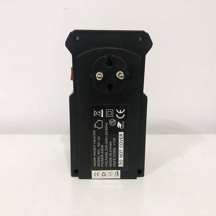 Портативный обогреватель Rovus Handy Heater Black 400 Вт, обогреватель дуйчик, бытовой тепловентилятор