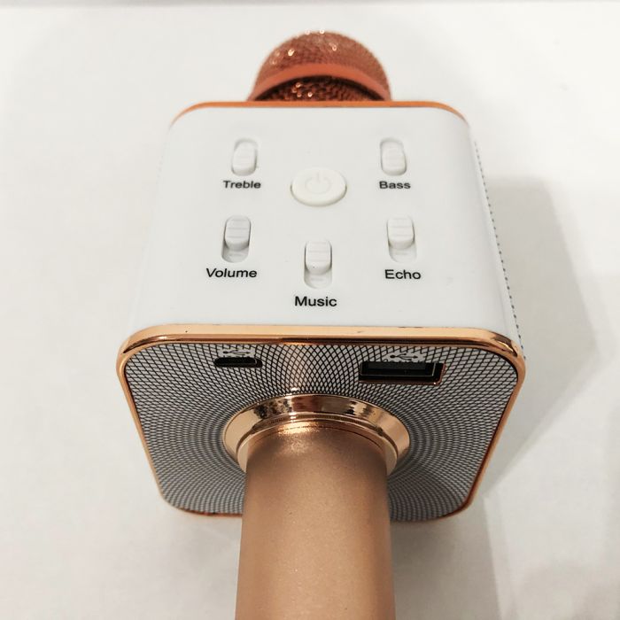 Микрофон Q-7 Wireless Rose. Цвет: розовый