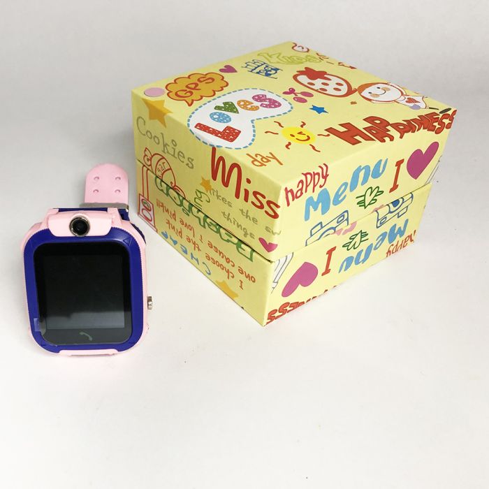 Детские Смарт Часы Smart Baby Watch Q12 SIM /Bluetooth /LBS/GPS. Цвет: розовый