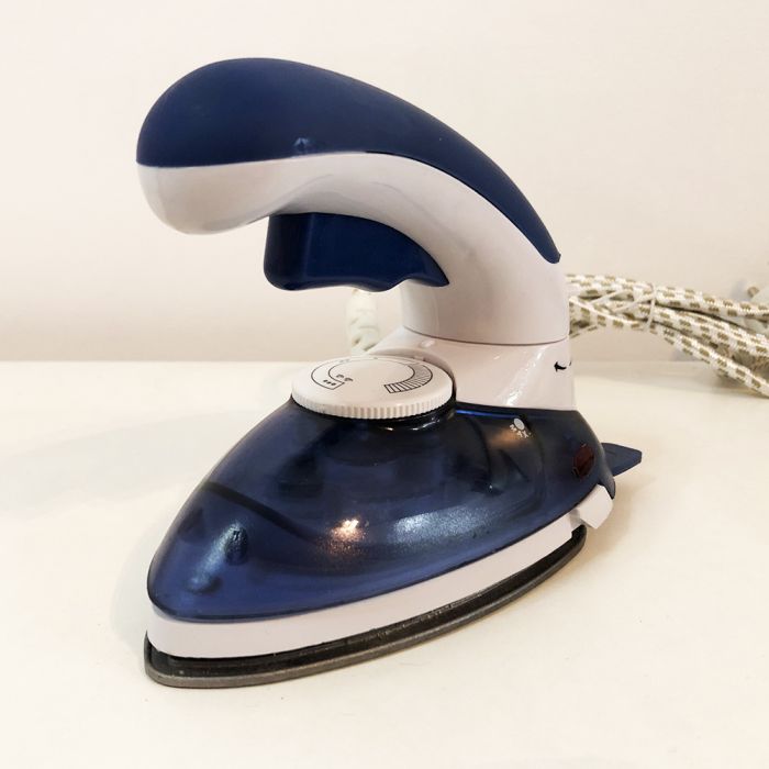 Отпариватель Mini Steam Iron HT-558B, Утюг электрический паровой, Паровой утюг для одежды. Цвет: синий