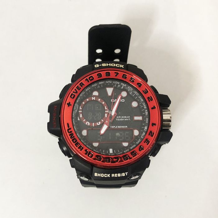 Часы наручные G-SHOCK GWN-1000GB. Цвет: красный