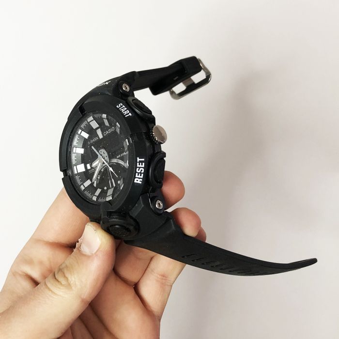 Часы наручные G-SHOCK GA-500. Цвет: черный с белым