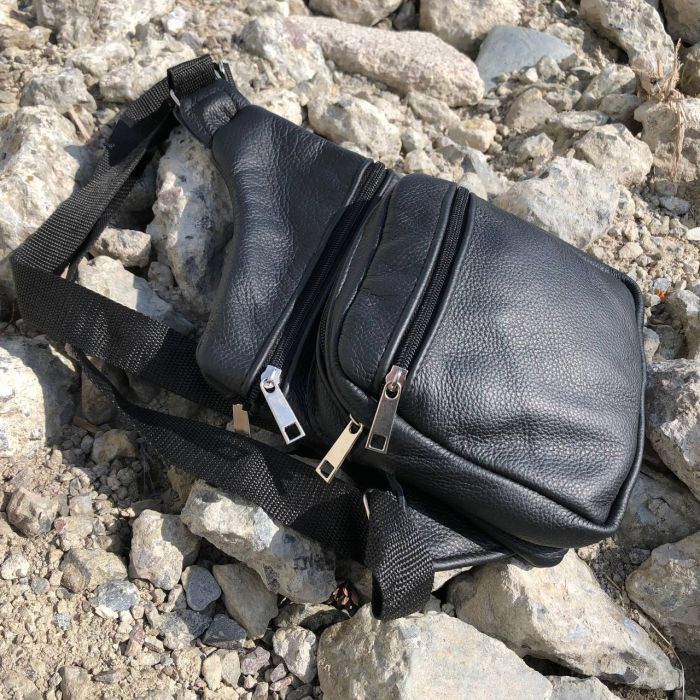Подарочный набор 2В1! Сумка кожаная + профессиональный фонарь: POLICE BL-X71-P50