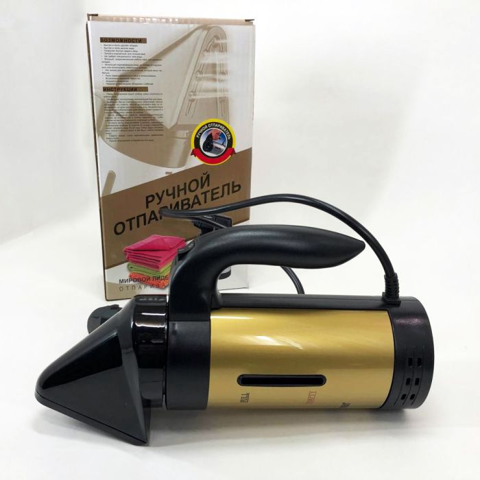 Отпариватель Hand Held Steamer UKC A6 Gold ручной многофункциональный 650 Вт 7 функций. Цвет: золотой