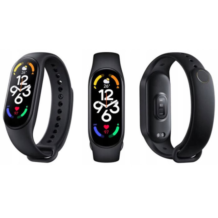 Фитнес браслет FitPro Smart Band M7 (смарт часы, пульсоксиметр, пульс). Цвет: черный