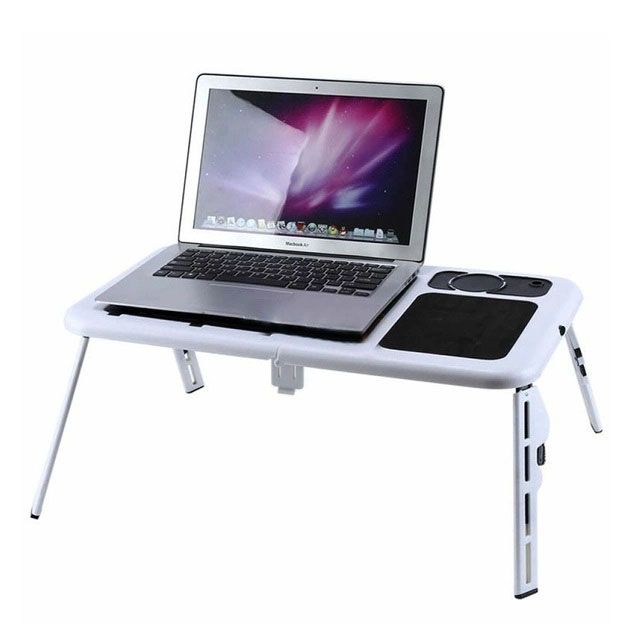 Подставка трансформер для ноутбука LD-09 E-Table, Наклонная подставка ноутбука на стол в кровать