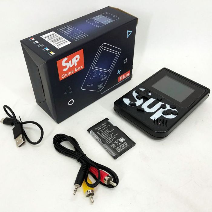 Игровая приставка консоль Sup Game Box 500 игр, для телевизора, Игровая приставка сап денди. Цвет: черный