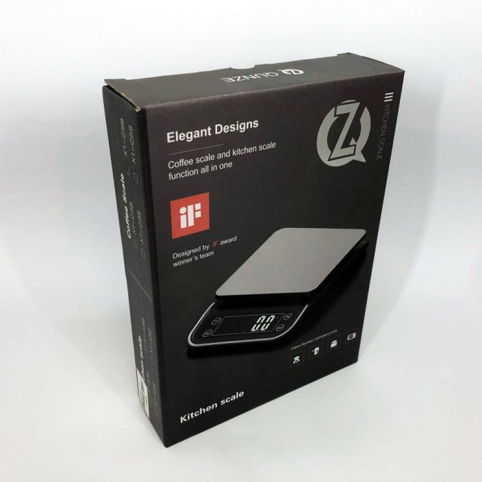 Весы кухонные X-1, 5кг (0,1г), 3xAAA/USB, электронные весы для взвешивания продуктов, весы кулинарные