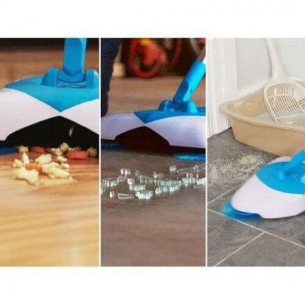 Механическая швабра-веник Hurricane Spin Broom щетка веник эффект пылесоса, Швабра для пола моп
