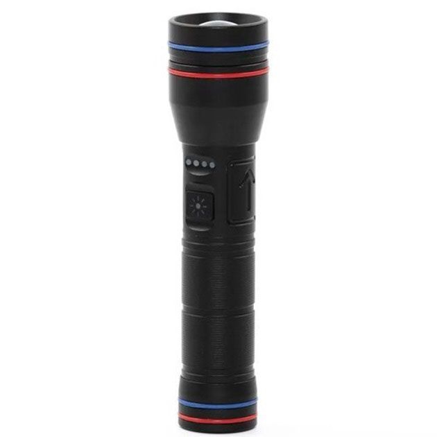 Фонарь PLD-231 WHITE LASER LED PM10-TG+COB(white+red), 1х26650, Фонарик police оригинал, Фонарик полис