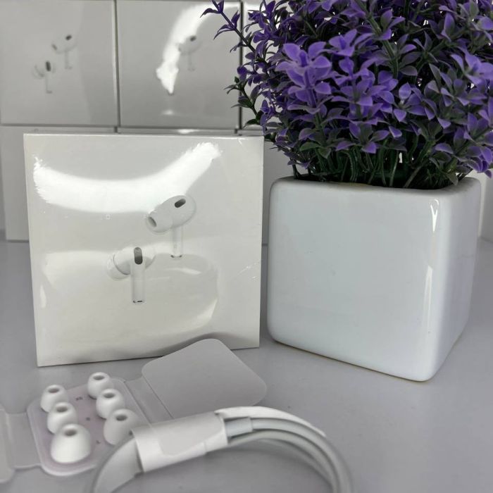 Наушники Apple AirPods Pro 2. ТОП реплика (чип Airoha)